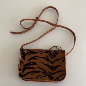Madewell Brown and Black Crossbody Bag